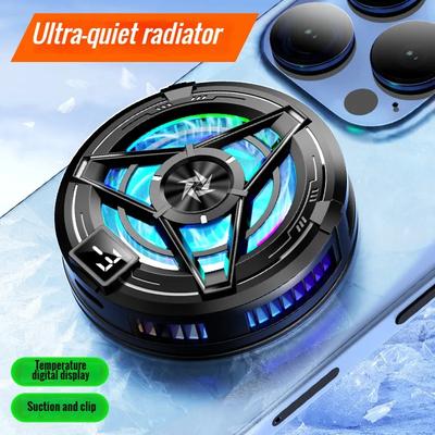 SL17 Refroidisseur de Téléphone Magnétique Clip Arrière 2 en 1 Refroidisseur de Jeu Semi-conducteur Ventilateur de Refroidissement Rapide pour Téléphone IOS Android