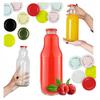 25X Butelki Szklane Fruit Na Sok 1L Butelka Słoik Na Soki Mleko + Wieczko