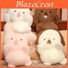 Cuddle Buddy Plush Bear Pillow With Squealing Expression For Kids And Teens