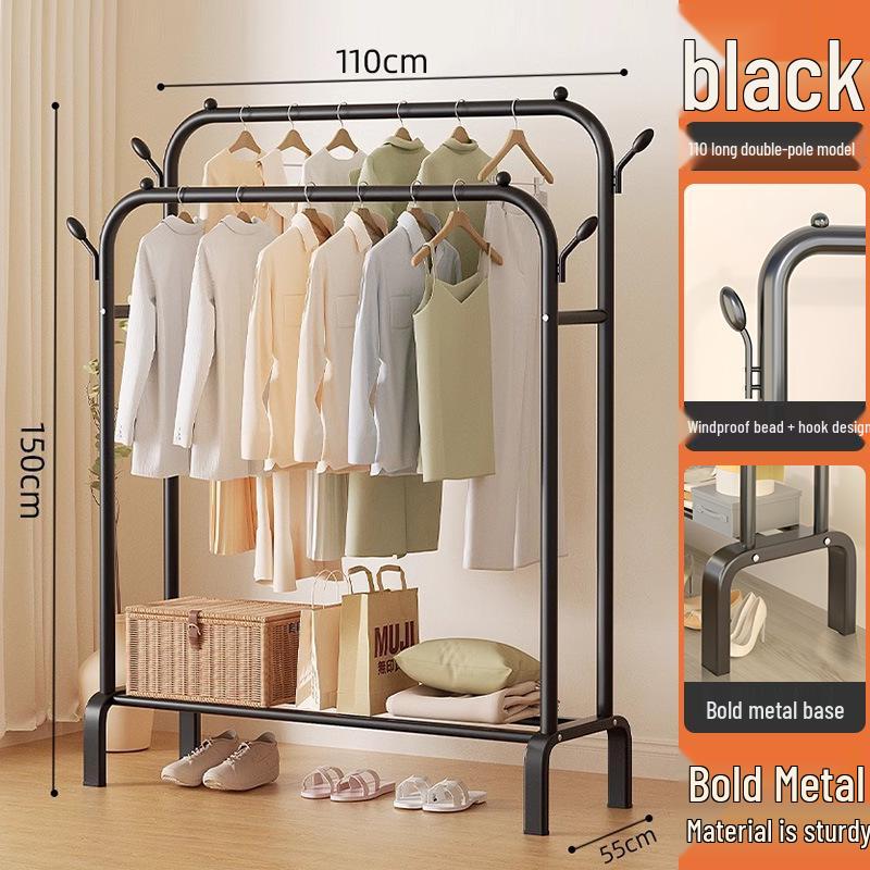 Premium Folding Indoor Clothes Drying Rack for Balcony & Bedroom
