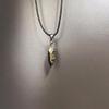 Handcrafted Meteorite Pendant Necklace Neck Chain Offering a Combination of Vintage Elegances and Contemporary Style