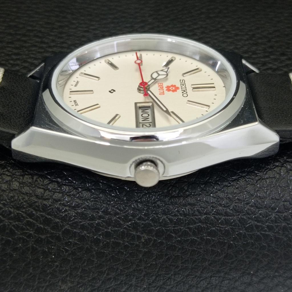 AUTOMATIC VINTAGE REFURBISHED SEIKO EXPO 70 6309A JAPAN MENS WATCH a441838-1 Sk-a441838