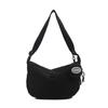 Soft Girl Nylon Satchel Bag With Zipper Closure For Daily Use