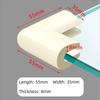 4pcs Safety U Type Foam Corner Guards Soft Sponge Thick Table Corner Protector Safety Glass Table Edge Strip Furniture
