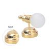 Sconce Bedroom Wall Lamp Miniature Furniture Model Doll Houses Accessory Realistic Lighting Toy Playset 1:12