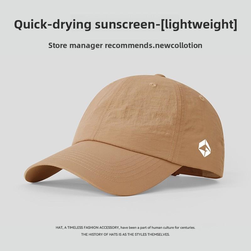 Baseball Cap Outdoor Sun Hat With Quick Dry Breathable Polyester For Summer Active Wear