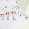 Large Long Tail Clip Office Supplies Binder Clip Transparent Test Paper Clip Small Size Medium Folder Folder Ticket Holder