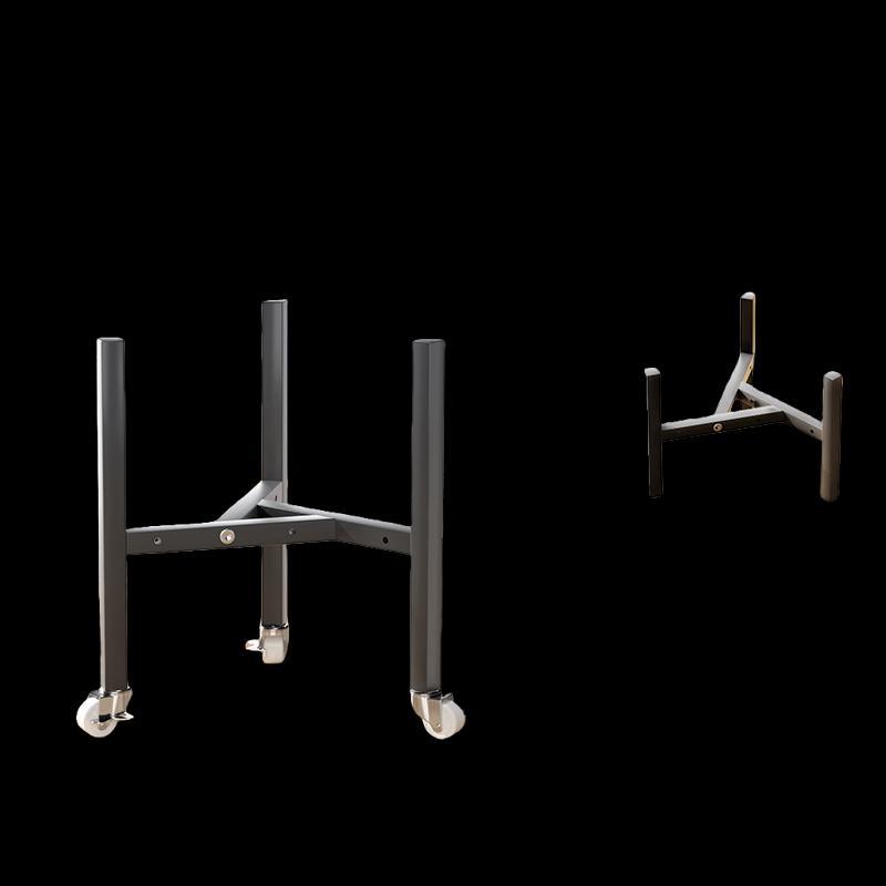 Adjustable Mobile Square Flower Pot Stand with Wheels