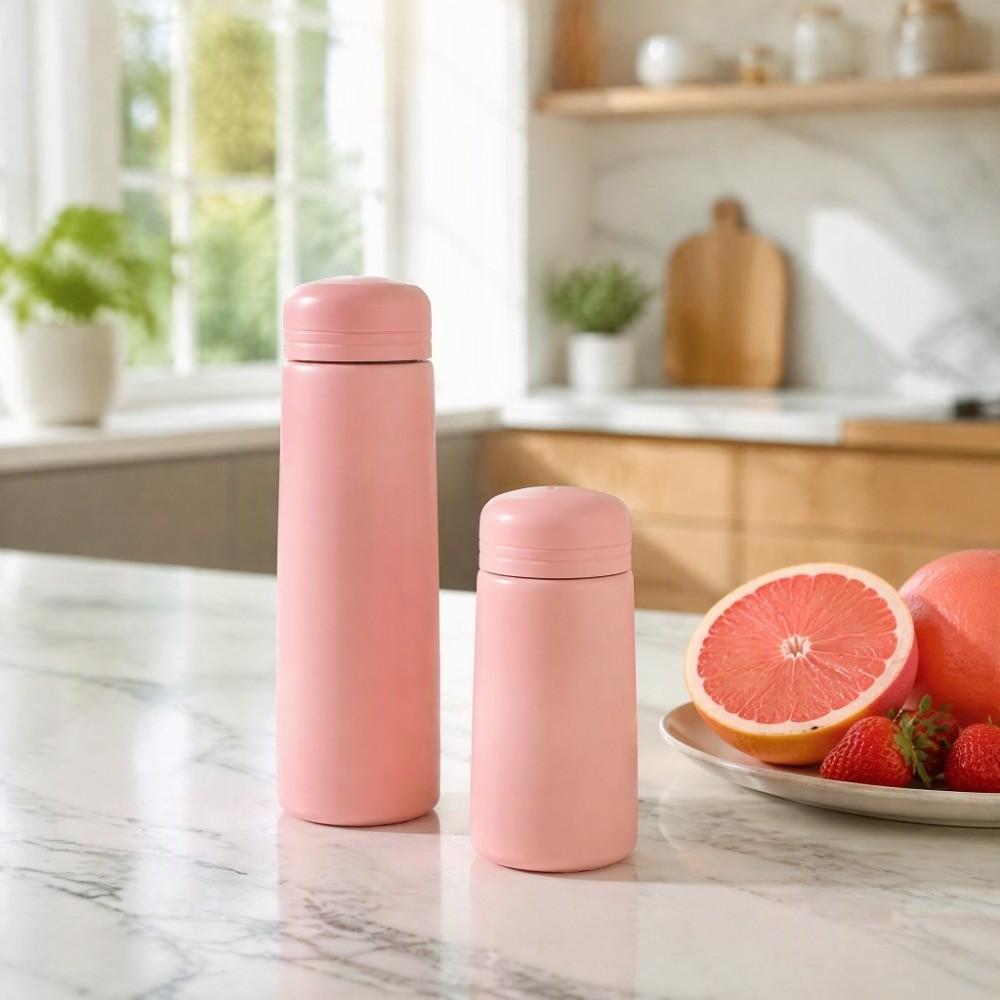 304 Stainless Steel Mini Thermoses Cup Food-grade PP Thermal Bottle Vacuum Flask Office