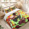 Chainsaw Man Bedding Set, 1 Duvet Cover & 2 Pillowcases Soft Comfortable Bedroom Home Textile Decor