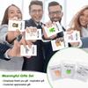 20 Sets Pocket Hug Gift Bulk Tokens Small Thank You Gifts For Colleagues With Mini Resin Animals Inspirational Pocket Hug Cards
