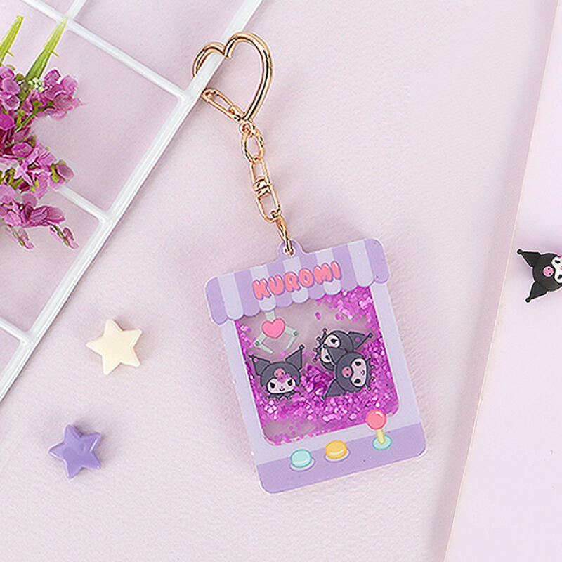 

Kuromi doll grabber keychain