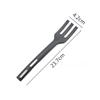 Children's 3-Piece Small Plastic Nylon Kitchenware Set: Slotted Spoon & Fork for Portable Travel & Camping