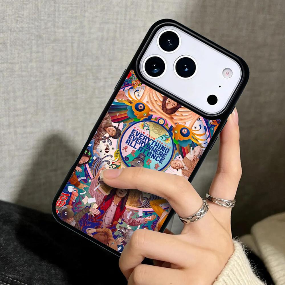 Capa Case for iPhone 17 Air 16 Pro Max 15 Plus 11 13 Mini 14 12 Back Phone Cover Everything Everywhere All at Once iPhone 12 Pro