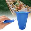 Squeeze Outdoor Sport Water Bottle Foldable Sports Water Cup 200ml Soft Drinking Cup for Outdoor Sports Marathons Cycling