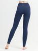 Loopa Daily Yoga Training Running Yoga Navy x Mocha Size M Women's Two-Tone Leggings, Wear, Jersey, Pants, Moisture-Wicking, Quick-Drying, Tapered,
