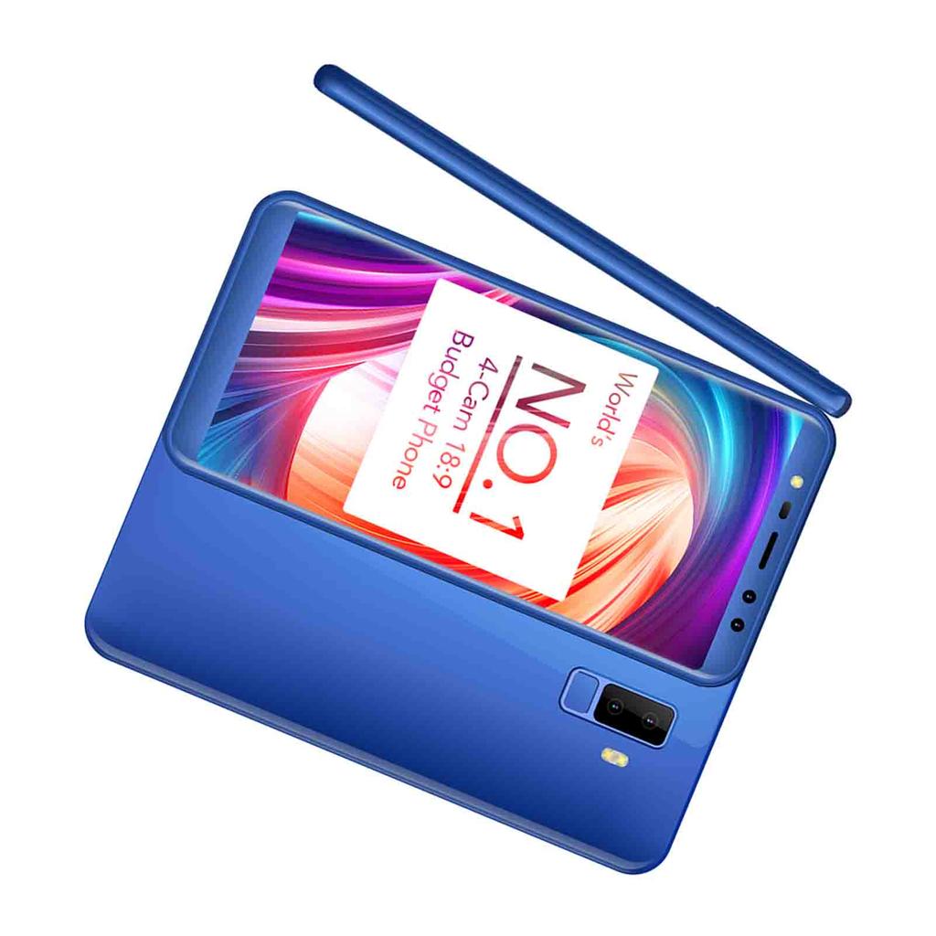 Quad Cam 18:9 Full Screen Mobile Phone Fingerprint 5.5 Inch HD 1280 * 640p 2GB+16GB WiFi GPS 2850mAh 3G WCDMA Smartphone