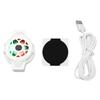 P10 Mobile Phone Semiconductor Cooler RGB Retractable Back Clip Heatsink for Live Streaming Vlogging Mobile GamingWhite