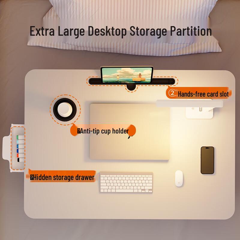 Dunzhu Faltbarer Laptop-Betttisch