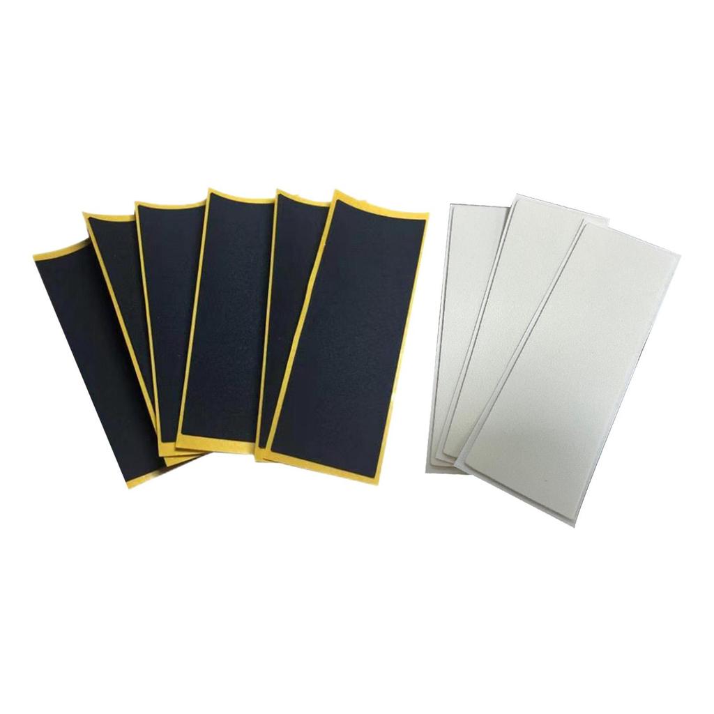 20 Pieces Professional Fingerboard Tape Skateboard Foam Tape Stickers for