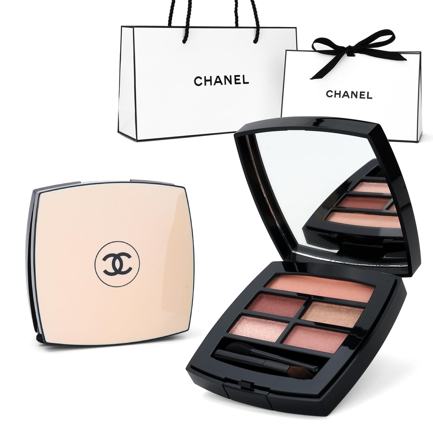 Les Beiges Palette Regard eyeshadow palette for eye Perfect for White or as a Comes with a shopping bag and original paper CHANEL (Tender) 4.5g