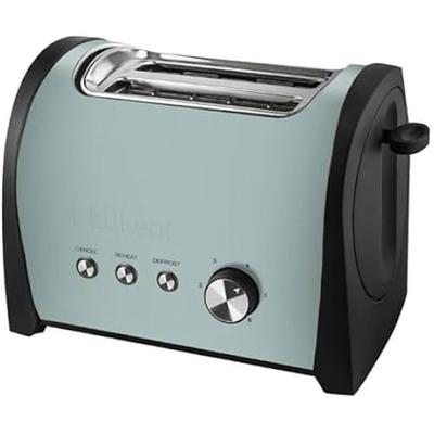 KUKEN Toaster 2 Scheiben Vintage 800 W Grün Vintage Spannung 230 V