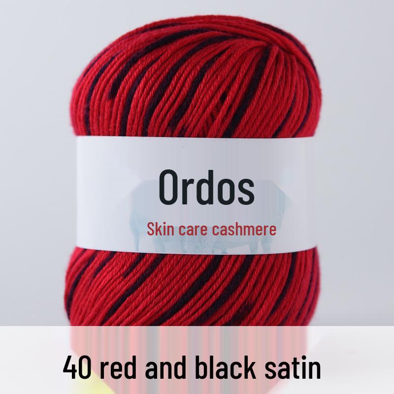 Genuine Baby Cashmere Yarn: Hand-Knitted Scarf for Infants & Toddlers, Medium Thick Milk Cotton for Crochet.