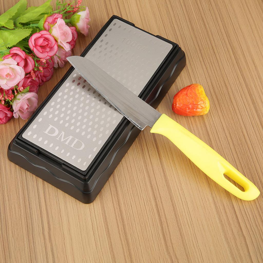 400 & 1000 Grit Diamantschärfer Küchenmesser Schleifstein