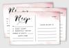 Inkdotpot 50 Blank RSVP Cards With Kraft Envelopes Rustic Kraft 4"x6" Response Cards-RSVP Reply Card For Wedding-Bridal Shower-Baby Shower-Rehearsal