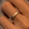 Men Ring 925 Sterling Silver Jewelry Adjustable Trendy Gold Mountain Design Ring Male Index Finger Accessories
