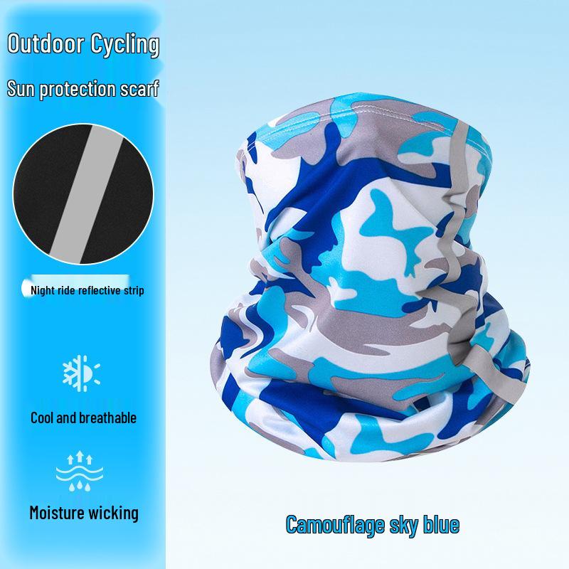 Quick-Dry Multifunctional Sun Protection Scarf for Cycling and Sports