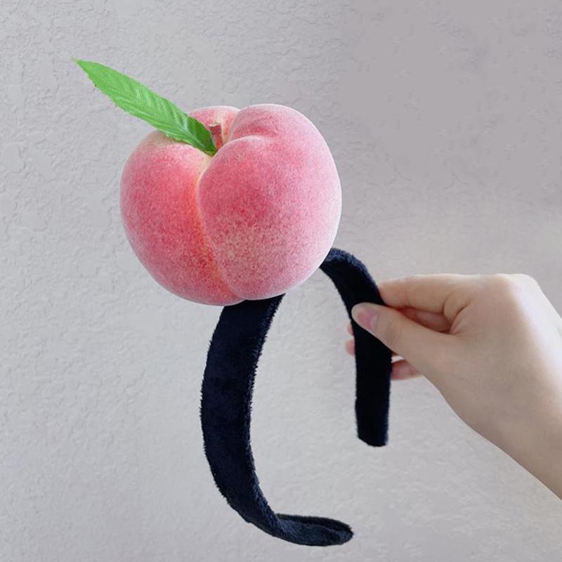 Grappige Gesimuleerde Fruit Groente Haarband Brood Wortel Banaan Haarband Peper Hoofdband Verjaardag Cosplay Halloween Hoofddeksel