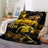 Joao Felix Al Nassr FC Football Player Print Flannel Blanket Soft Warm Throw Blanket for Sofa Bed Living Room
