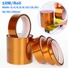 10 Meter Polyimid-Klebeband Breite 3/4/5/6/8/10/15/20/30/50/100mm Goldfinger Hochtemperaturbeständiges Klebeband für Platinenschutz