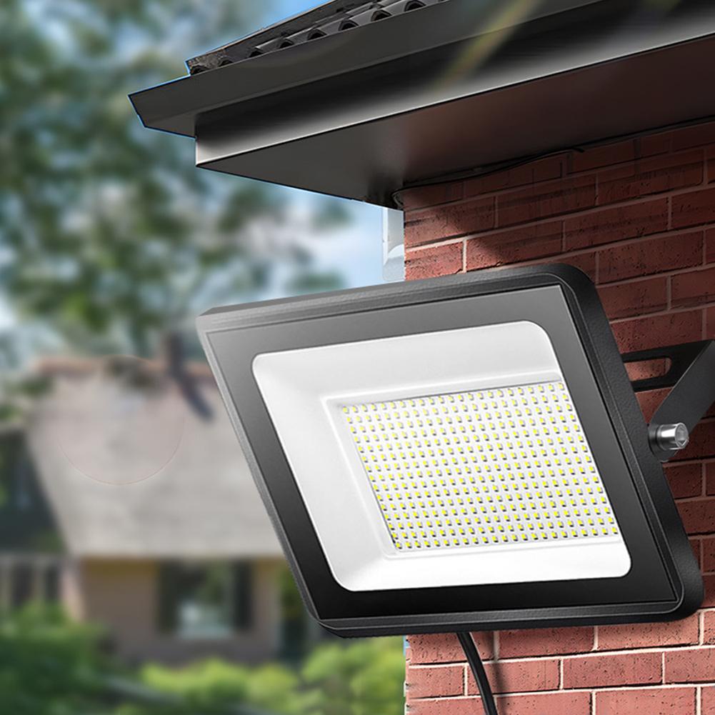 LED PIR Motion Sensor Floodlight Outdoor Wall Light White Light 50W 30W 20W 10W IP66 Waterproof LED Spotlight For Garden