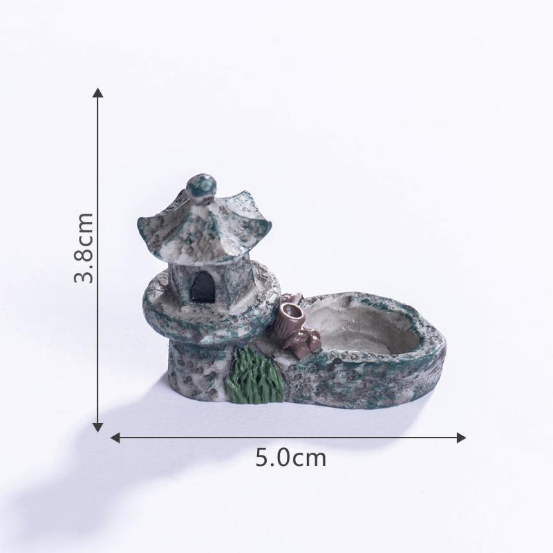 Simulations-Poolturm Gartenlandschaft Dekoration Zubehör Mikrolandschaft Miniatur Mini-Ornamente