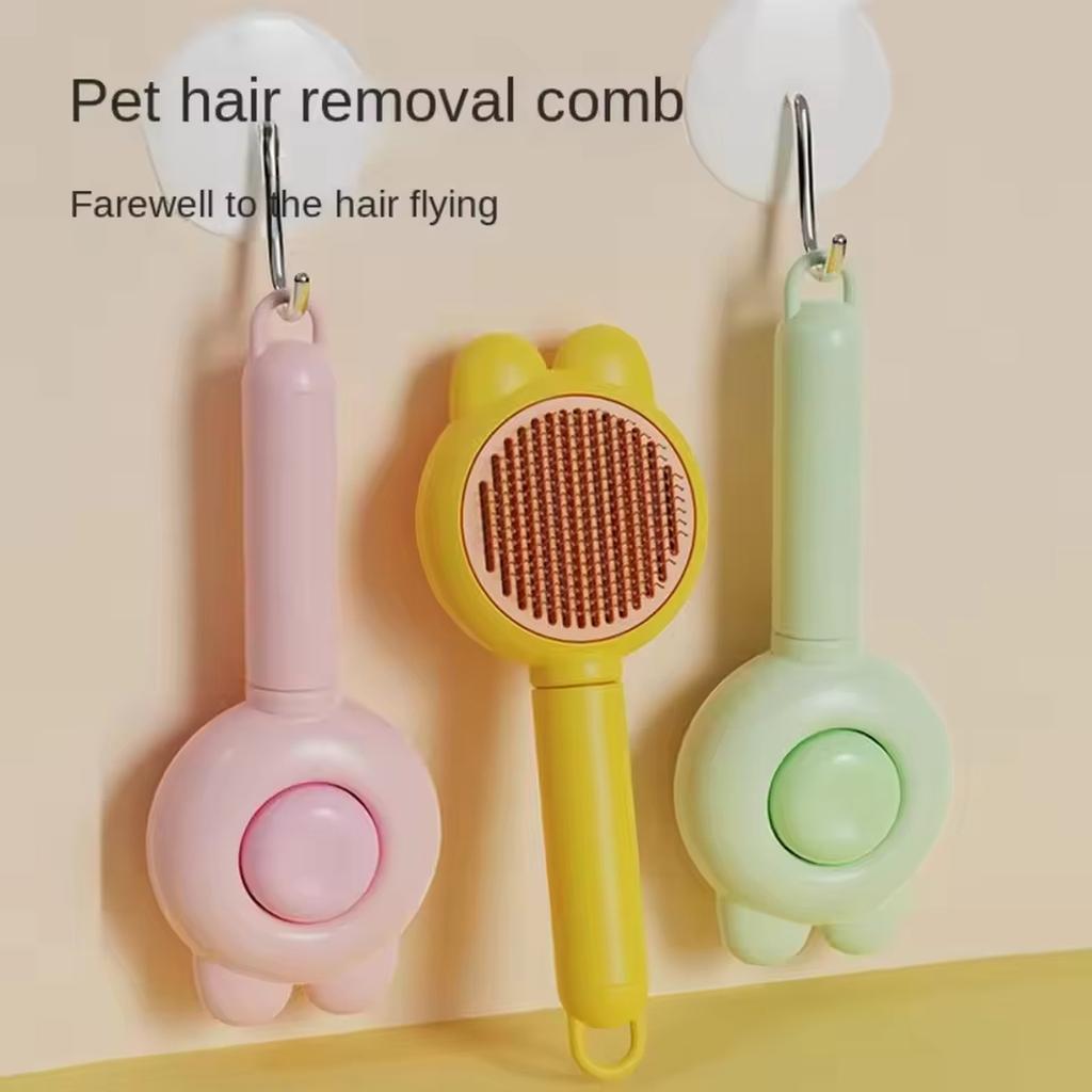 Pet Slicker Brush Deshedding Grooming Tool for Cats Massage Cleaning