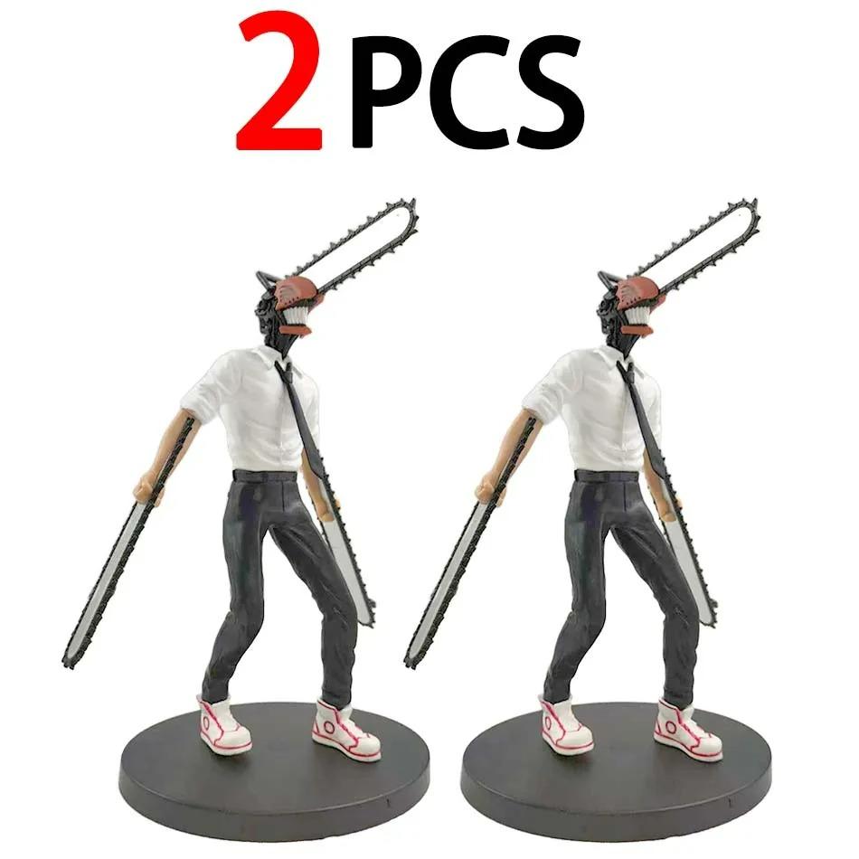 19cm Chainsaw Man Denji Anime Figure Denji/Power Action Figure 1560 Chainsaw Man Denji Figurine Adult Collectible Model Doll Toy