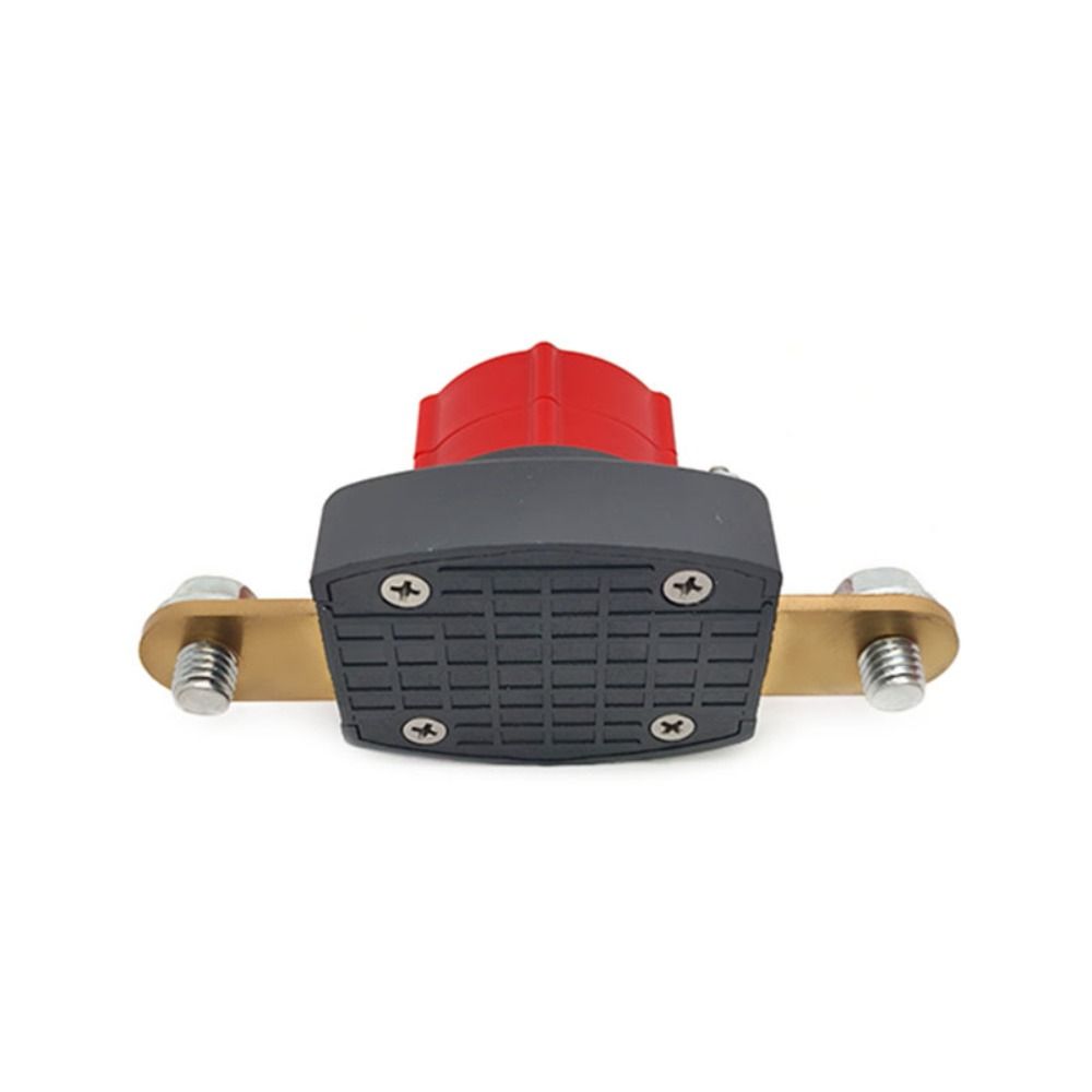 Brass Screw Hole Battery Disconnect Switch Positive Negative Pole Power Switch LED Voltmeter  Cars