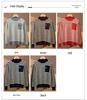 2025 Women’s Korean Style Striped Half High Neck Knitted Pullover Sweater