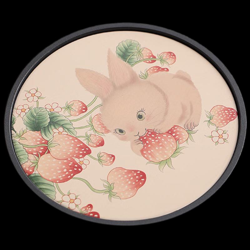 Meijin Chinese Style Quick-Drying Round Tea Tray