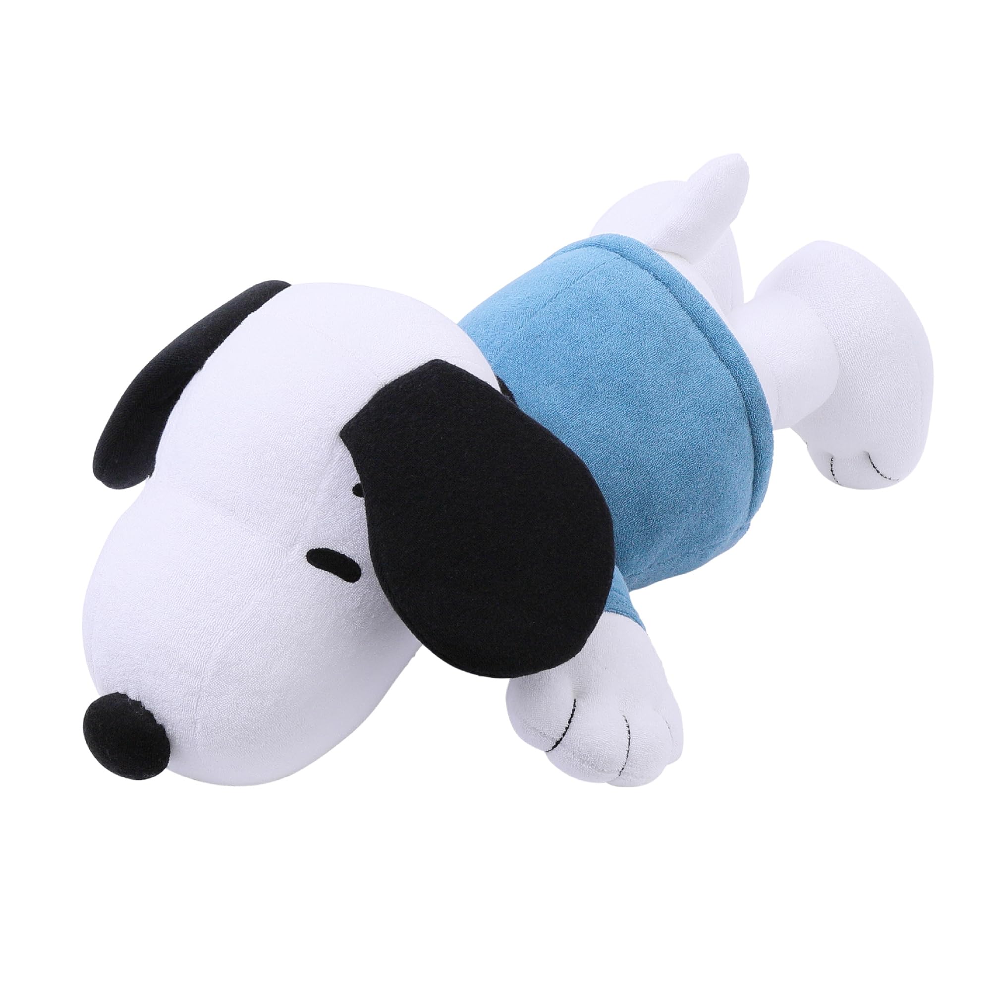 

Nishikawa Snoopy Mini Body Soft Terry Perfect for and a Great LH63303090 Pillow, 52x24cm, Washable, Fabric, Naps, Portable, Compact, Gift, White,