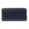 Michael Kors MK Hudson Logo Leather Wallet Small Men wallets Navy-Blue 39S5LEDZ3L-NAVY