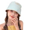 Bucket Hat New Spring and Summer Solid Color Letter Basin Hat Versatile Bucket Hat Sunscreen Visor Hat