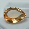 17.05 Ct Lab-Created Loose Gemstone Yellow Topaz PEAR Cut Certified
