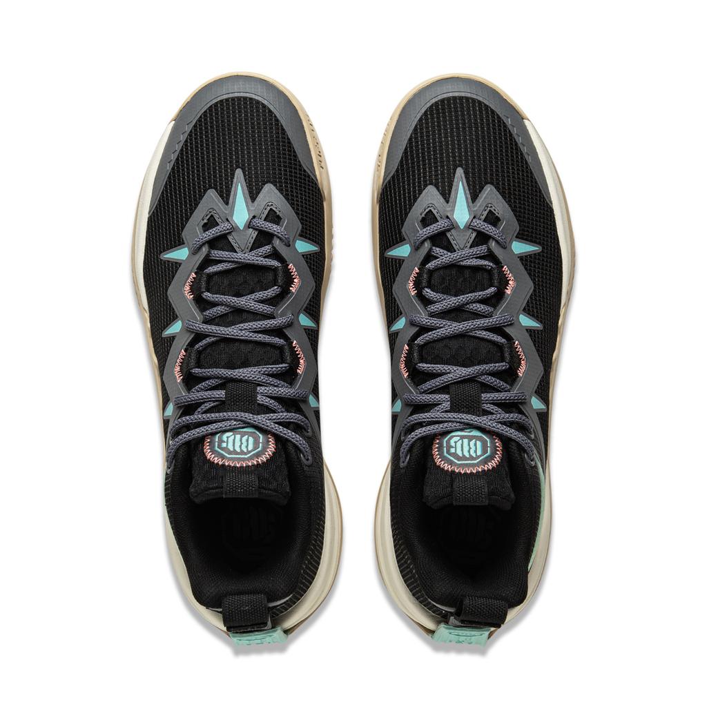 Li Ning BadFive Storm SE Cushioning Slip Resistant Abrasion Resistant Breathable Rebound Grip Low top Basketball Shoes ABFV033-1