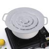 30cm Silicone Pot Lid Anti-Splash Anti-overflow Lid Reusable Spill Stopper Cover  Kitchen Gadgets