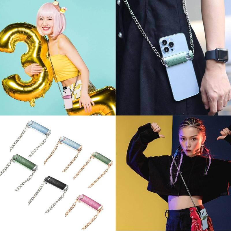 Cellphone Lanyard,Universally Crossbody Lanyard for Women,Back Clip Lanyard for Phone Camera Antilost Crossbody Chain