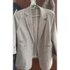 Frühling Sommer Mode Damen Blazer Lässige Bürojacke Oberbekleidung Mantel