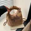 Neue Damen Weiche Plüsch Handtaschen Umhängetasche Mode Herbst Und Winter Koreanische Version Einfache Crossbody Taschen Für Reisen Einkaufen
